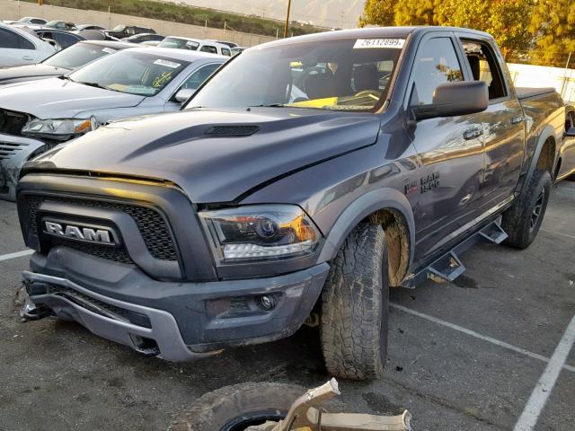 1C6RR6YT8FS741967 - 2015 RAM 1500 REBEL გრაფიტი ფოტო 2