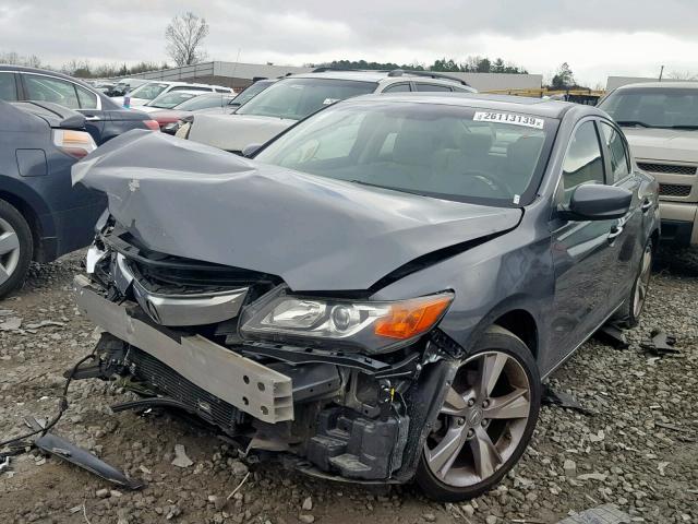 19VDE1F72DE010144 - 2013 ACURA ILX 20 TEC GRAY photo 2