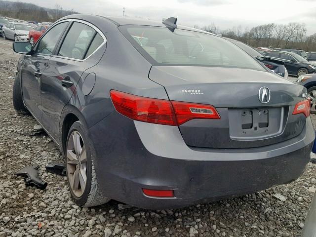 19VDE1F72DE010144 - 2013 ACURA ILX 20 TEC GRAY photo 3