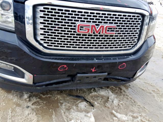 1GKS2CKJ7GR160509 - 2016 GMC YUKON DENA BLACK photo 9