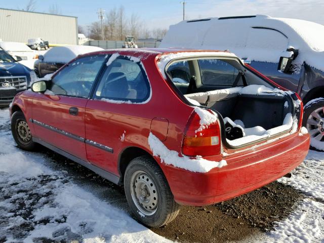 2HGEJ644XTH116228 - 1996 HONDA CIVIC DX RED photo 3