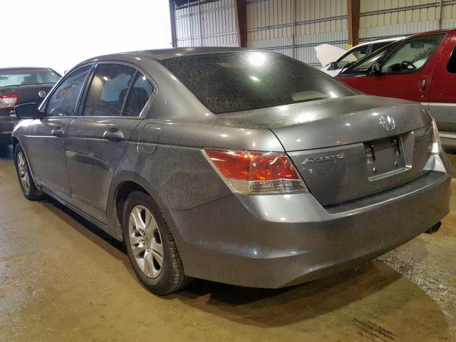 JHMCP264X8C013801 - 2008 HONDA ACCORD LXP GRAY photo 3