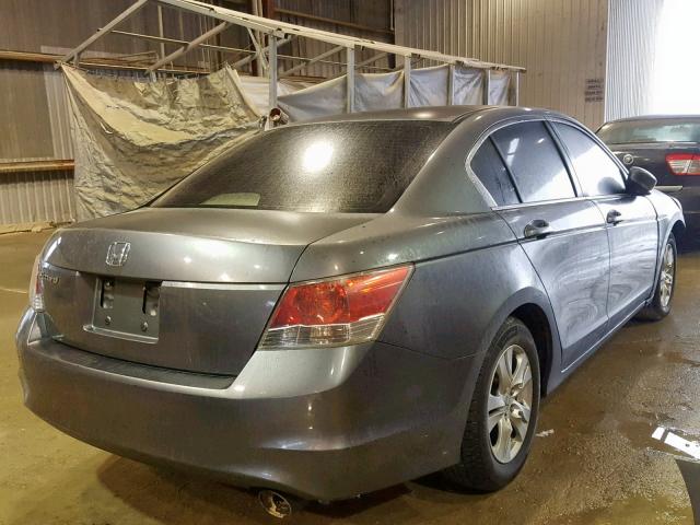 JHMCP264X8C013801 - 2008 HONDA ACCORD LXP GRAY photo 4