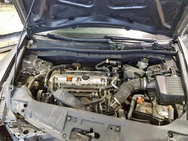 JHMCP264X8C013801 - 2008 HONDA ACCORD LXP GRAY photo 7