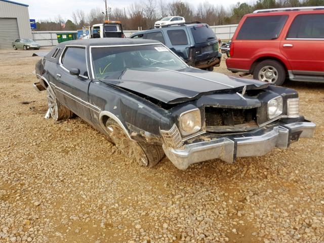 5G21S239164 - 1975 FORD TORINO ELI BLACK photo 1