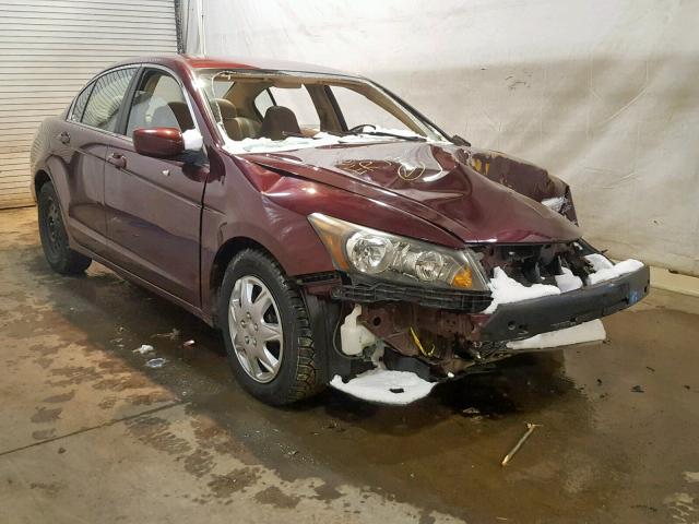 1HGCP26428A122932 - 2008 HONDA ACCORD LXP BURGUNDY photo 1