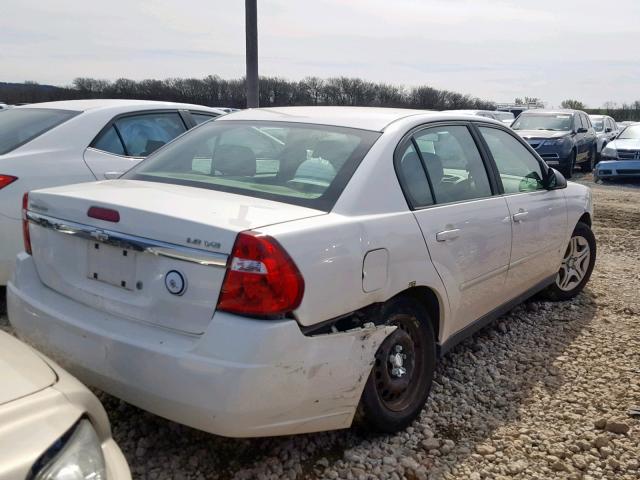 1G1ZS58N27F298470 - 2007 CHEVROLET MALIBU LS WHITE photo 4