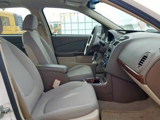 1G1ZS58N27F298470 - 2007 CHEVROLET MALIBU LS WHITE photo 5