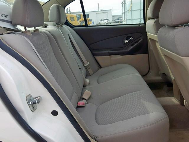 1G1ZS58N27F298470 - 2007 CHEVROLET MALIBU LS WHITE photo 6