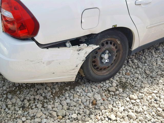 1G1ZS58N27F298470 - 2007 CHEVROLET MALIBU LS WHITE photo 9