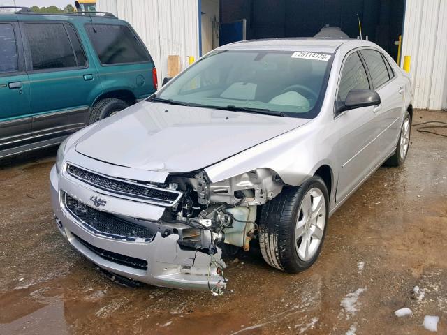 1G1ZB5E17BF323809 - 2011 CHEVROLET MALIBU LS 银色 照片 2