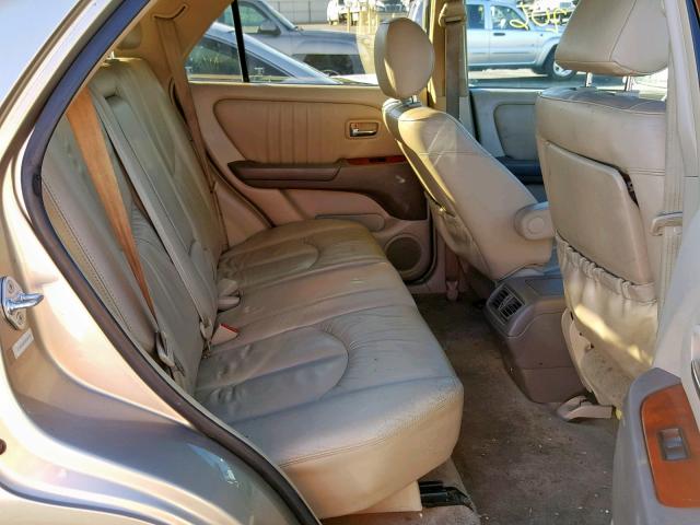 JTJGF10U130158371 - 2003 LEXUS RX 300 TAN photo 6