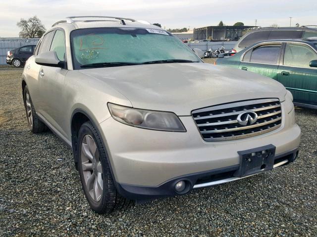 JNRAS08W26X203737 - 2006 INFINITI FX35 BEIGE photo 1