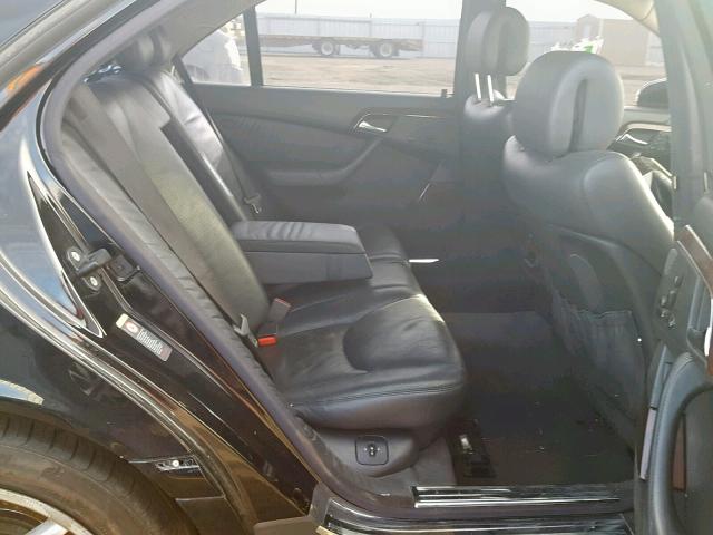 WDBNG76J33A345644 - 2003 MERCEDES-BENZ S 600 BLACK photo 6