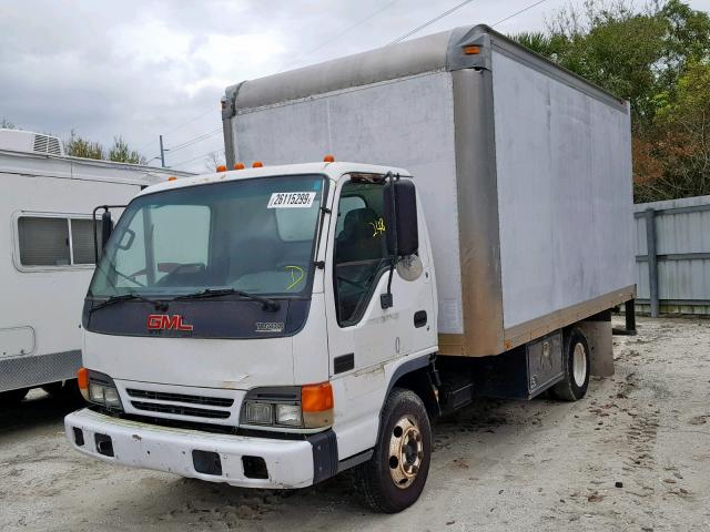 J8DB4B16957000572 - 2005 GMC W3500 W350 WHITE photo 2