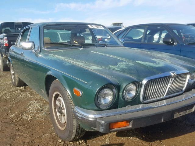 SAJAV134XHC464483 - 1987 JAGUAR XJ6 GREEN photo 1