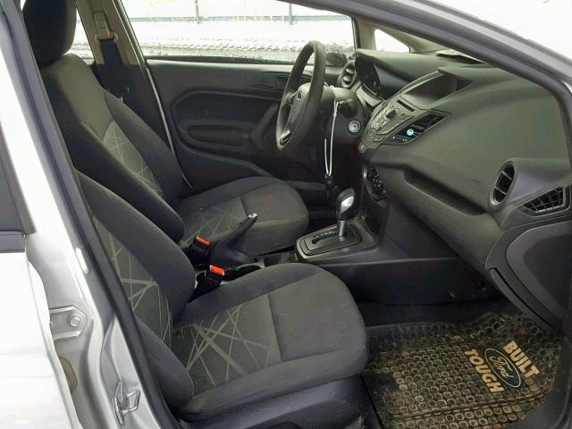 3FADP4AJ2FM152580 - 2015 FORD FIESTA S SILVER photo 5