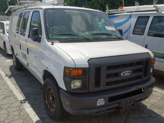 1FTNE2EL5ADA47492 - 2010 FORD ECONOLINE WHITE photo 1