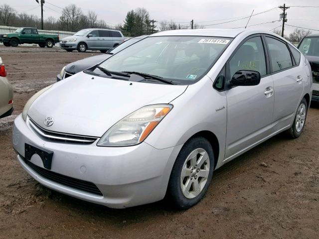 JTDKB20UX87711080 - 2008 TOYOTA PRIUS SILVER photo 2