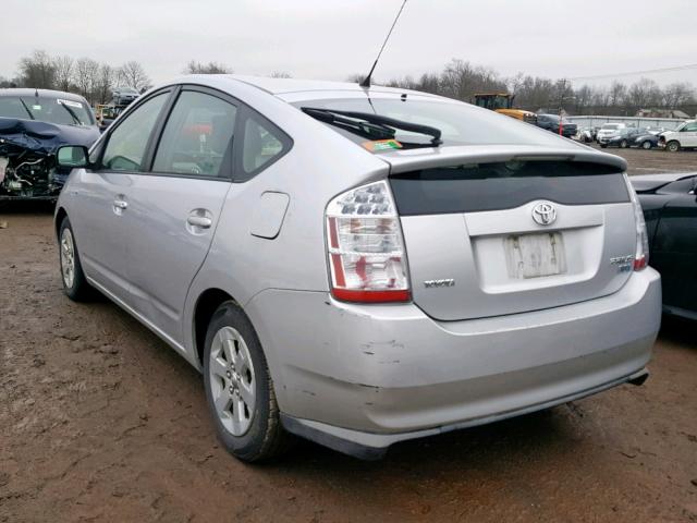 JTDKB20UX87711080 - 2008 TOYOTA PRIUS SILVER photo 3