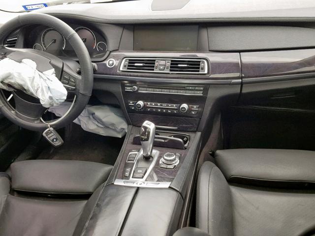 WBAKA835X9CY34975 - 2009 BMW 750 I WHITE photo 9