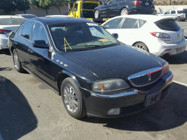 1LNHM86S34Y605762 - 2004 LINCOLN LS BLACK photo 1