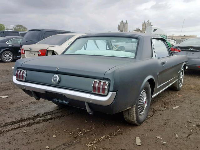 5R07C161814 - 1965 FORD MUSTANG GRAY photo 4
