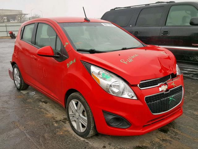 KL8CB6S97DC510557 - 2013 CHEVROLET SPARK LS RED photo 1