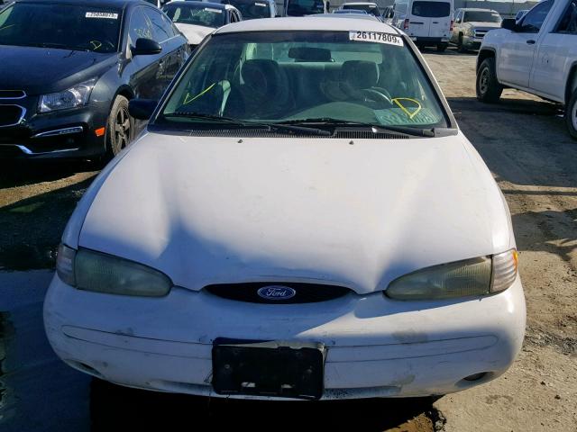 1FALP6534TK209125 - 1996 FORD CONTOUR GL WHITE photo 10