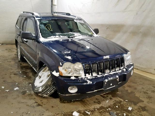 1J4GR48K56C237036 - 2006 JEEP GRAND CHER BLUE photo 1