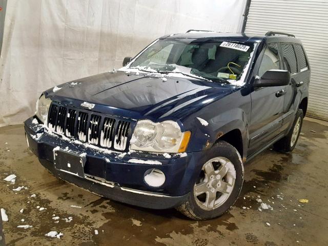 1J4GR48K56C237036 - 2006 JEEP GRAND CHER BLUE photo 2