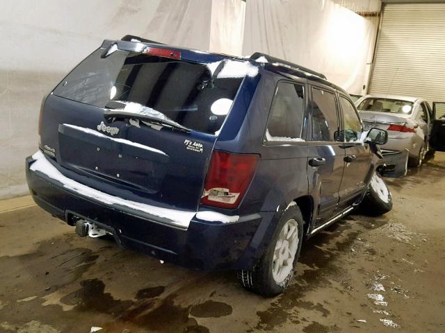 1J4GR48K56C237036 - 2006 JEEP GRAND CHER BLUE photo 4