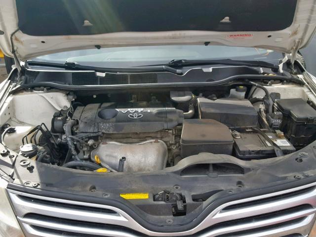 4T3BE11A89U007195 - 2009 TOYOTA VENZA BASE WHITE photo 7