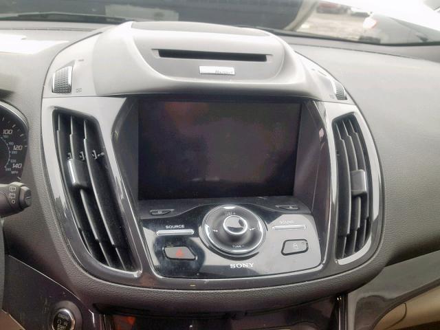 1FMCU9JX3EUE24964 - 2014 FORD ESCAPE TIT WHITE photo 9