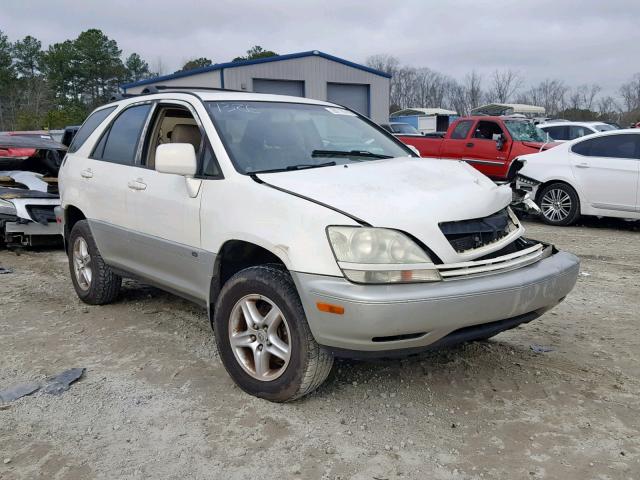 JTJGF10U020124386 - 2002 LEXUS RX 300 WHITE photo 1