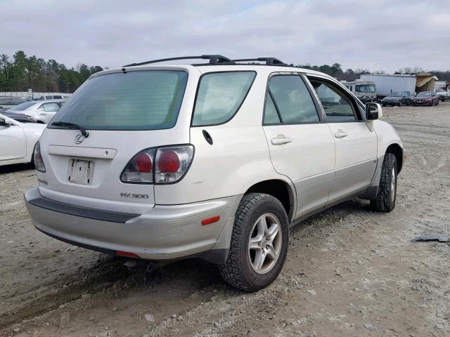 JTJGF10U020124386 - 2002 LEXUS RX 300 WHITE photo 4