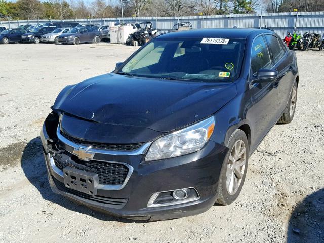 1G11D5SL7FF172294 - 2015 CHEVROLET MALIBU 2LT BLACK photo 2