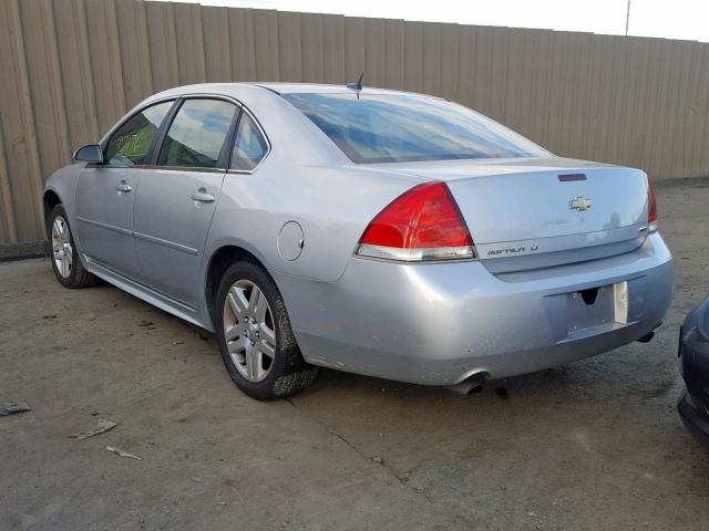 2G1WB5E30E1130580 - 2014 CHEVROLET IMPALA LIM SILVER photo 3