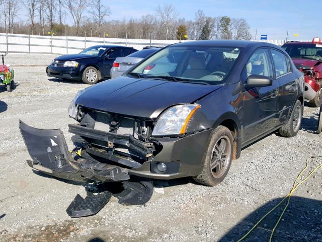 3N1AB61E78L606747 - 2008 NISSAN SENTRA 2.0 GRAY photo 2