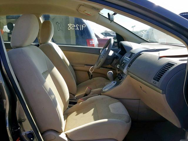 3N1AB61E78L606747 - 2008 NISSAN SENTRA 2.0 GRAY photo 5