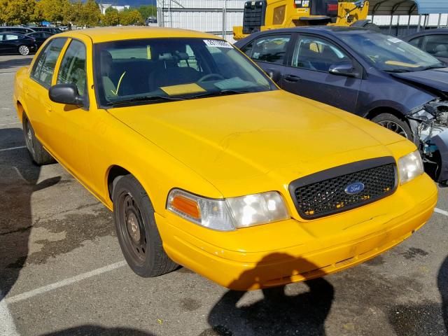 2FAHP71W66X141150 - 2006 FORD CROWN VICT YELLOW photo 1