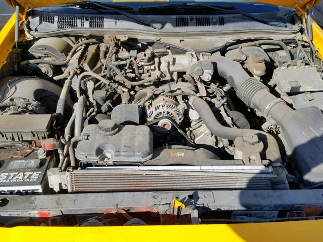 2FAHP71W66X141150 - 2006 FORD CROWN VICT YELLOW photo 7