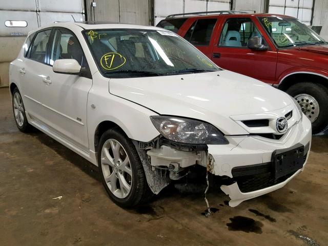 JM1BK343091227043 - 2009 MAZDA 3 S WHITE photo 1