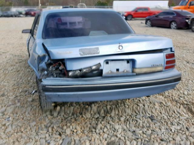 1G3AL54N7N6441191 - 1992 OLDSMOBILE CUTLASS CI BLUE photo 9