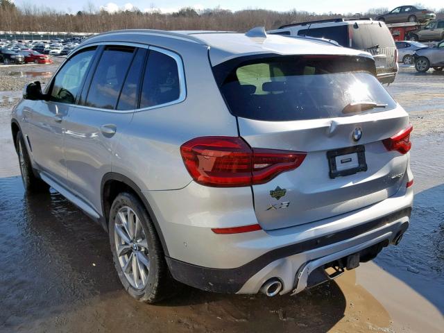 5UXTR9C59JLD72856 - 2018 BMW X3 XDRIVEM SILVER photo 3