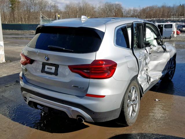 5UXTR9C59JLD72856 - 2018 BMW X3 XDRIVEM SILVER photo 4