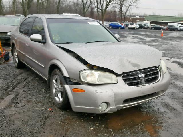 JN1CA31A21T319051 - 2001 NISSAN MAXIMA GXE SILVER photo 1