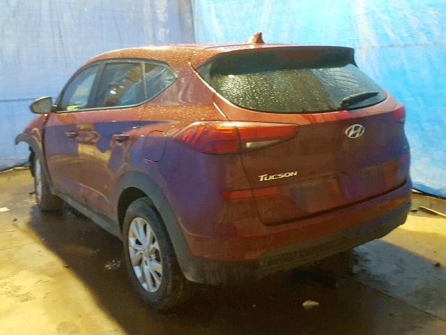 KM8J2CA40KU838957 - 2019 HYUNDAI TUCSON SE RED photo 3