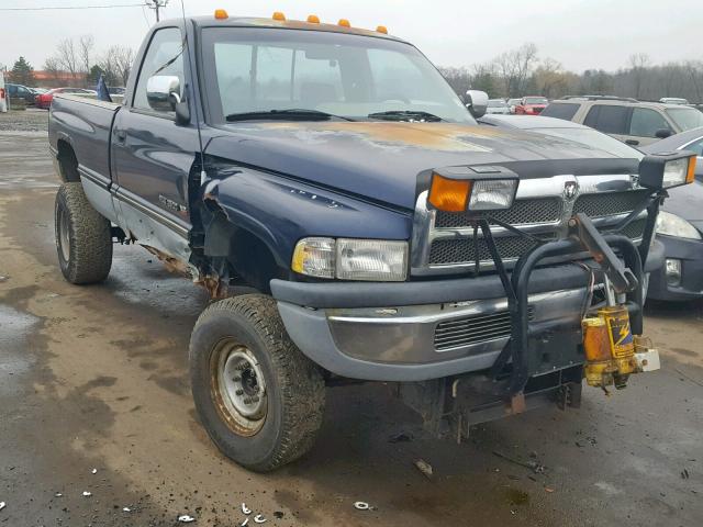 1B7KF26Z9SS223279 - 1995 DODGE RAM 2500 BLUE photo 1