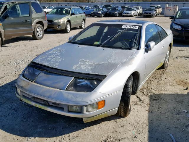 JN1RZ26AXLX005018 - 1990 NISSAN 300ZX 2+2 SILVER photo 2